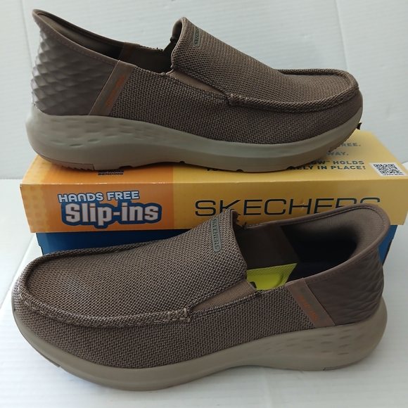 Skechers Other - Skechers Men's Taupe Brown Slip-On Casual Sizes 11 New